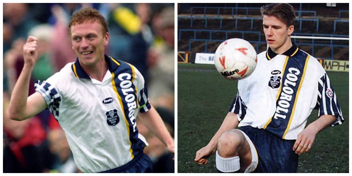 David Beckham & David Moyes - Preston