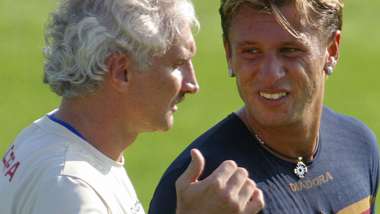 RUDI VÖLLER ANTONIO CASSANO ROMA 2004