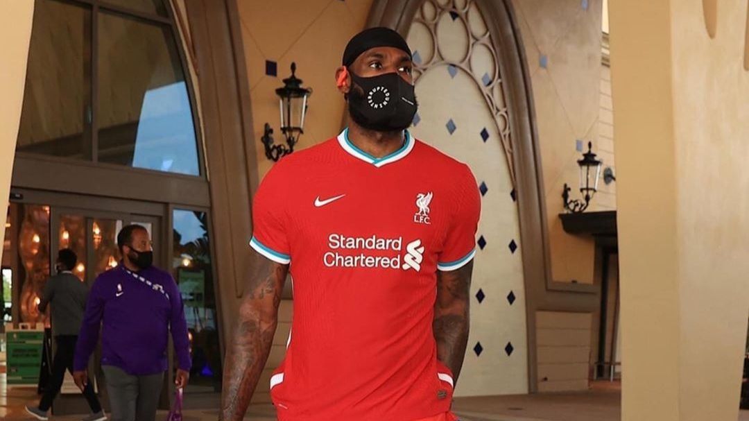 LeBron James Lakers Liverpool