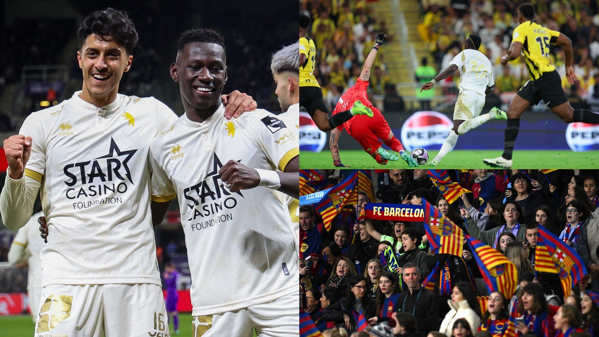 Ittihad Marwan Al-Sahafi Faisal Al-Ghamdi Nassr Barcelona