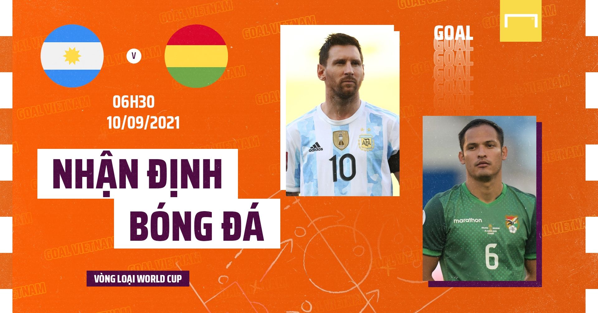 Preview Argentina vs Bolivia GFX