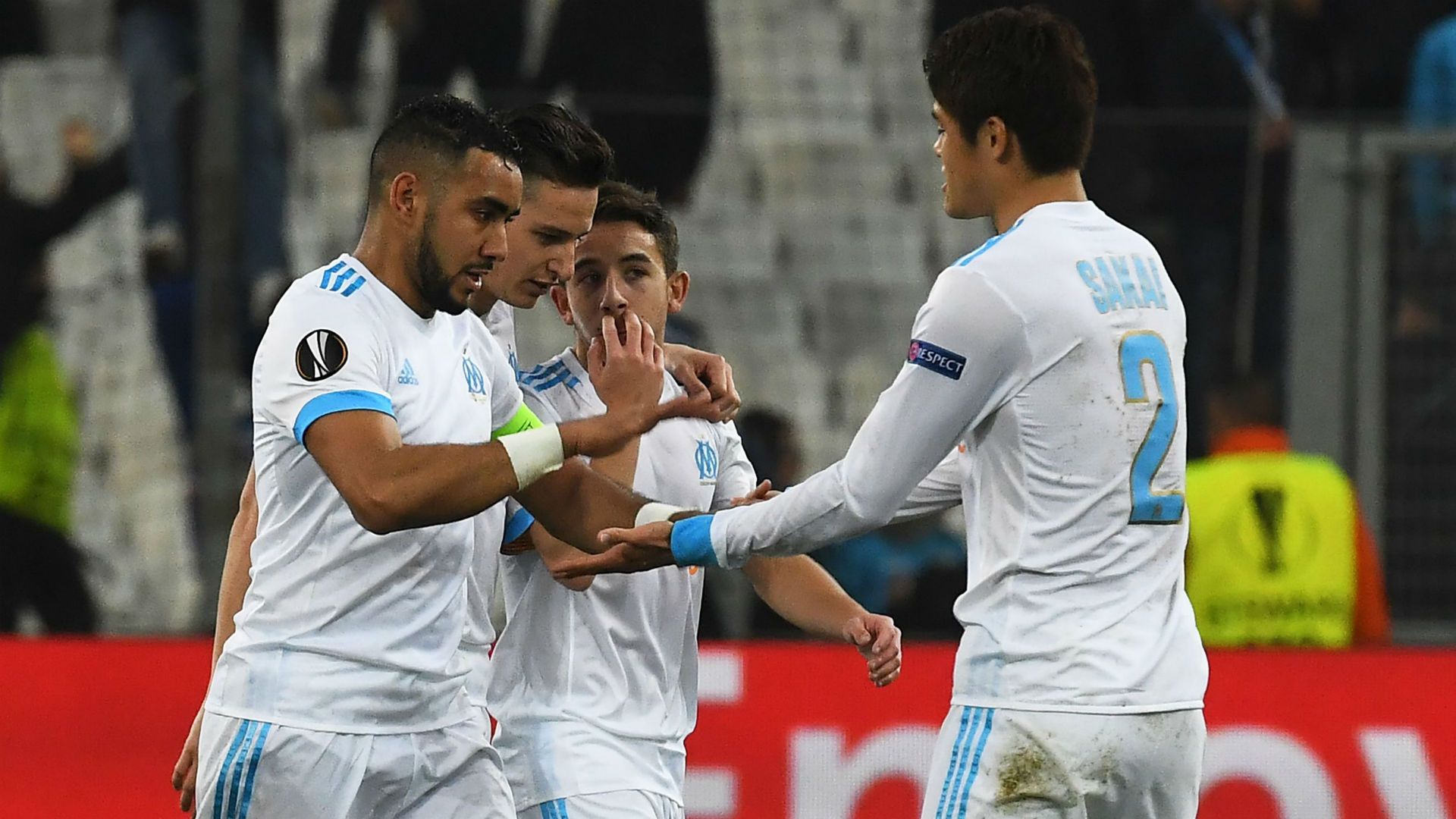 Dimitri Payet Marseille Athletic Bilbao Europa League 08032018