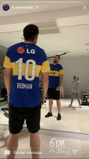 Hector Herrera Boca Juniors 20032020