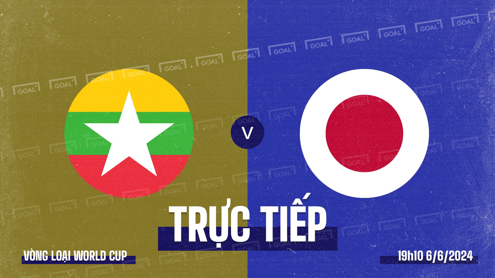 myanmar vs Japan 2024 GFX