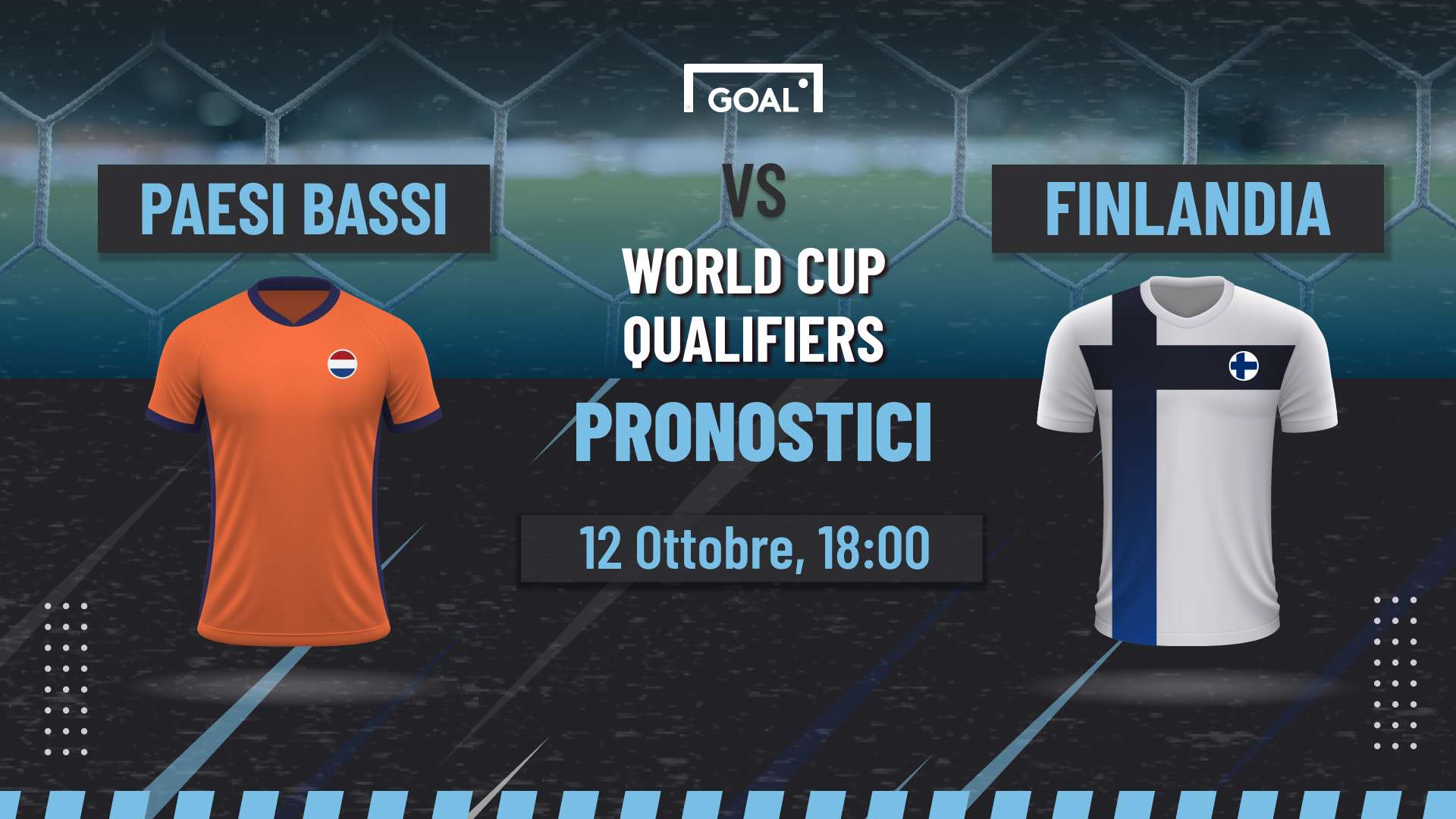 Pronostici Paesi Bassi - Finlandia