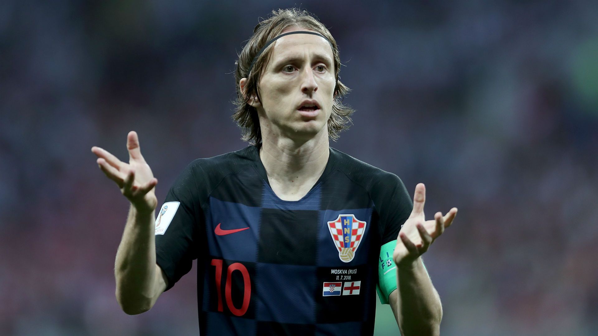 croatia england - luka modric - world cup - 11072018