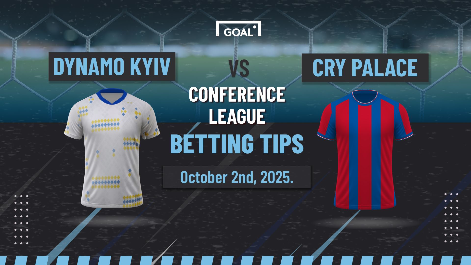 Dynamo Kyiv vs Crystal Palace predictions