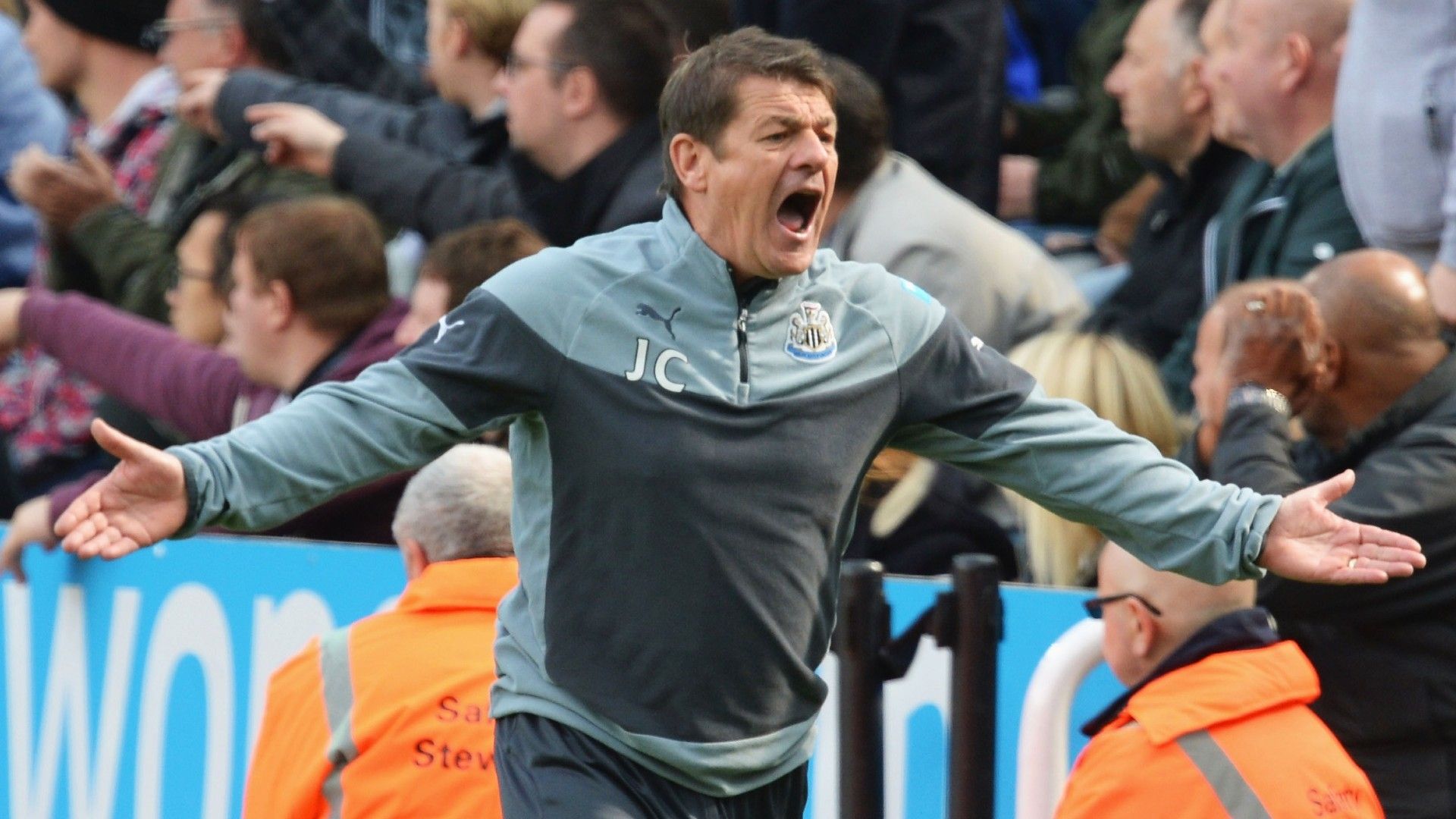 John Carver Newcastle manager 