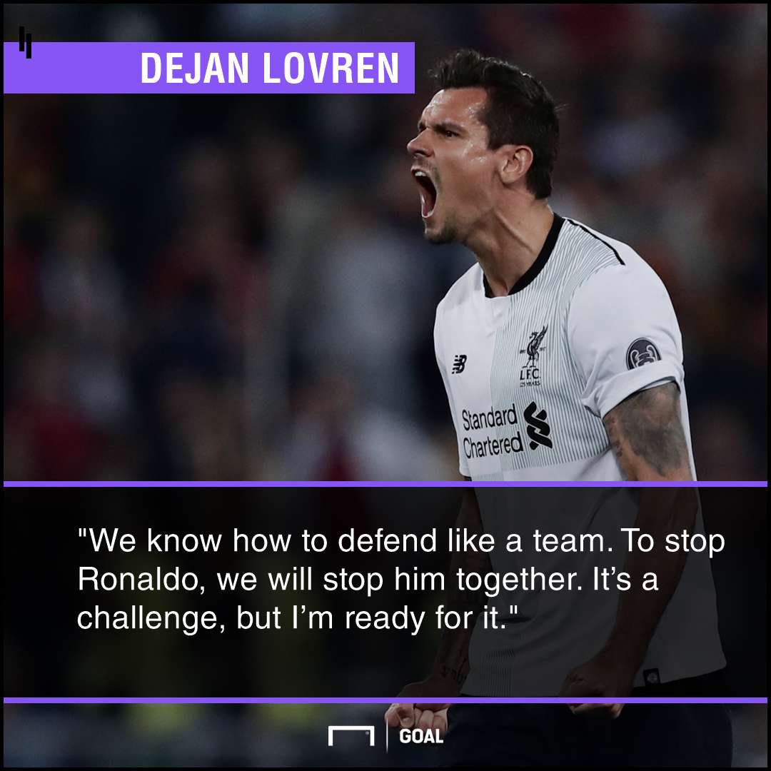 Dejan Lovren Liverpool Ronaldo PS