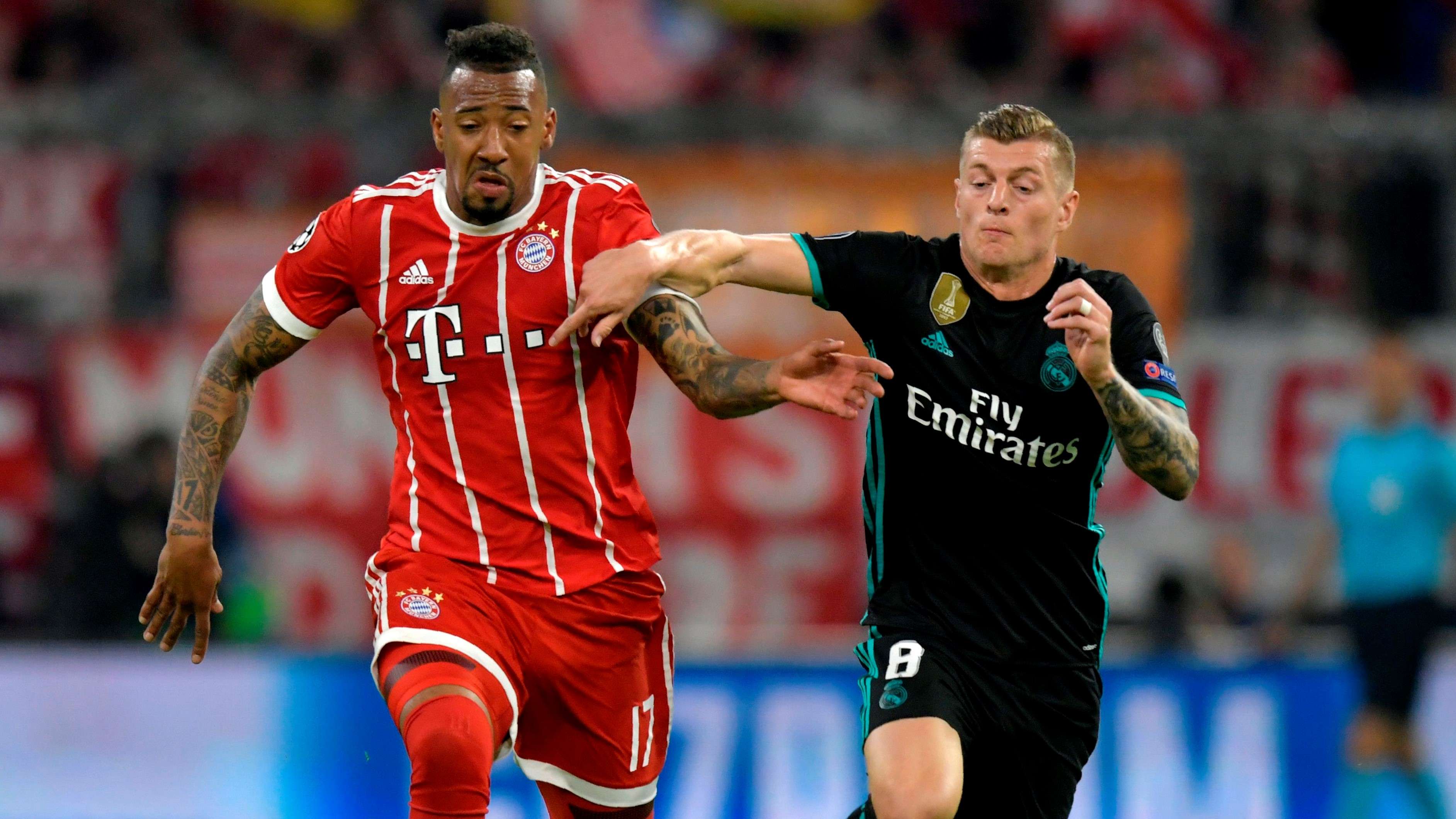 Jerome Boateng Toni Kroos Bayern Munich Real Madrid UCL 25042018