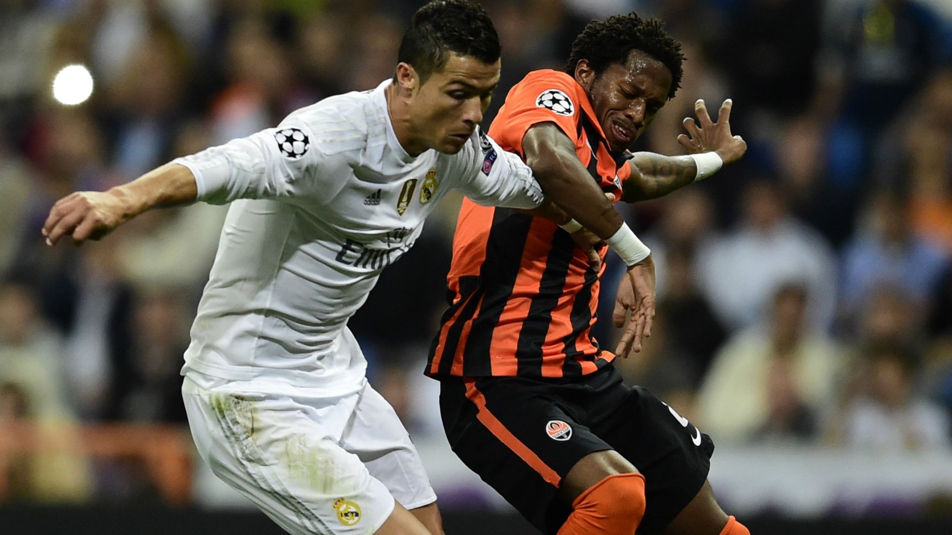 Cristiano Ronaldo Fred Real Madrid Shakhtar Donetsk Champions League
