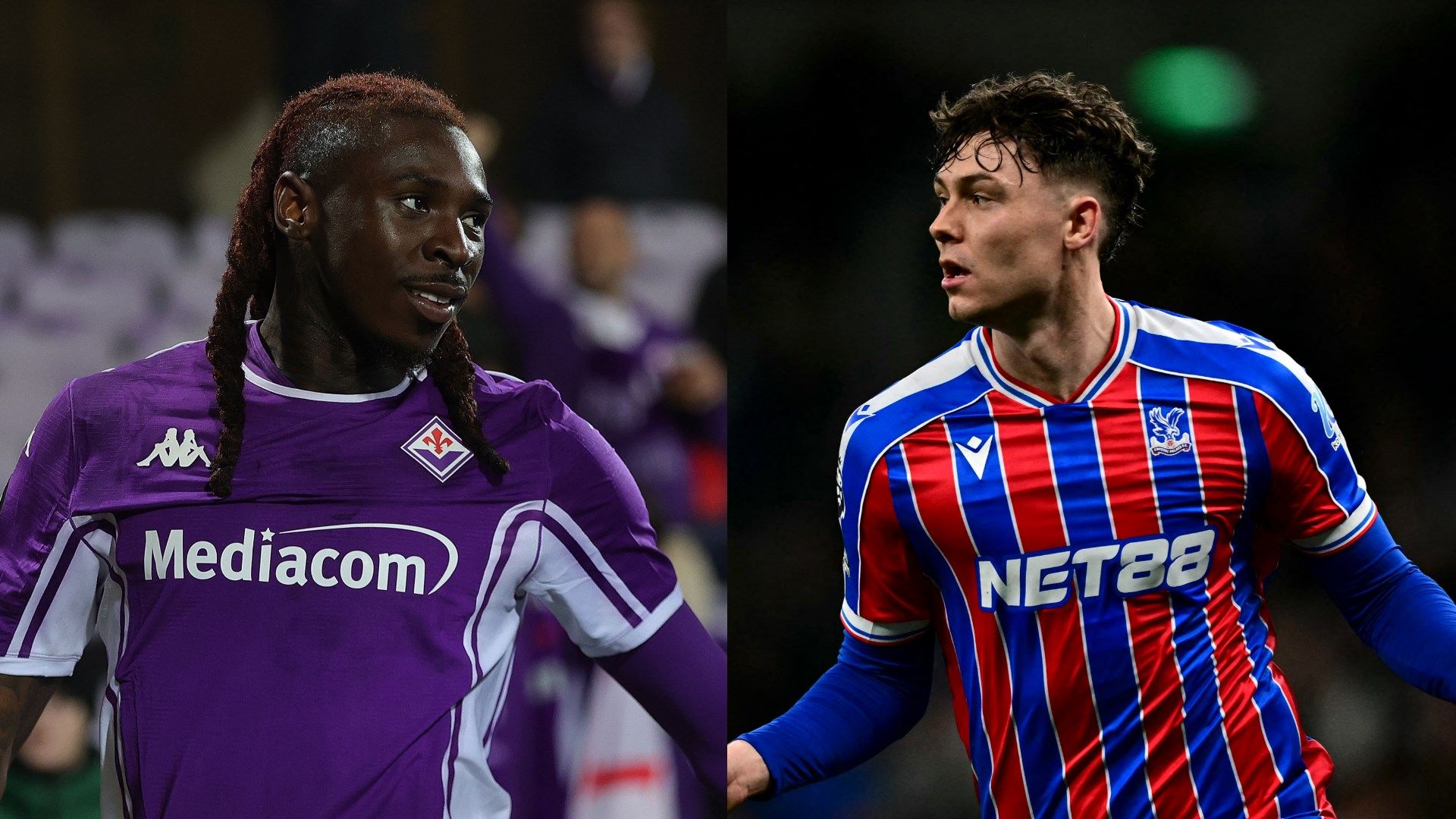 Kean Strand Larsen Fiorentina Crystal Palace