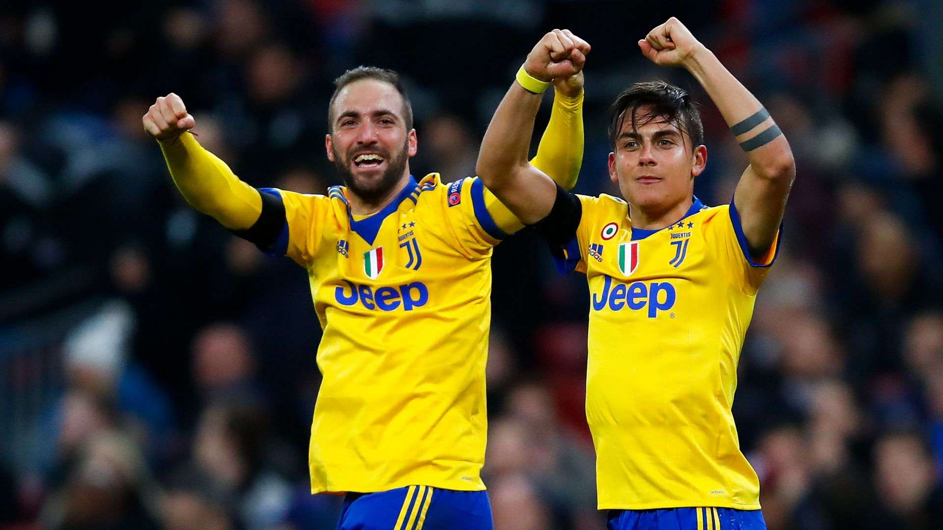 Gonzalo Higuain Paulo Dybala Tottenham Juventus