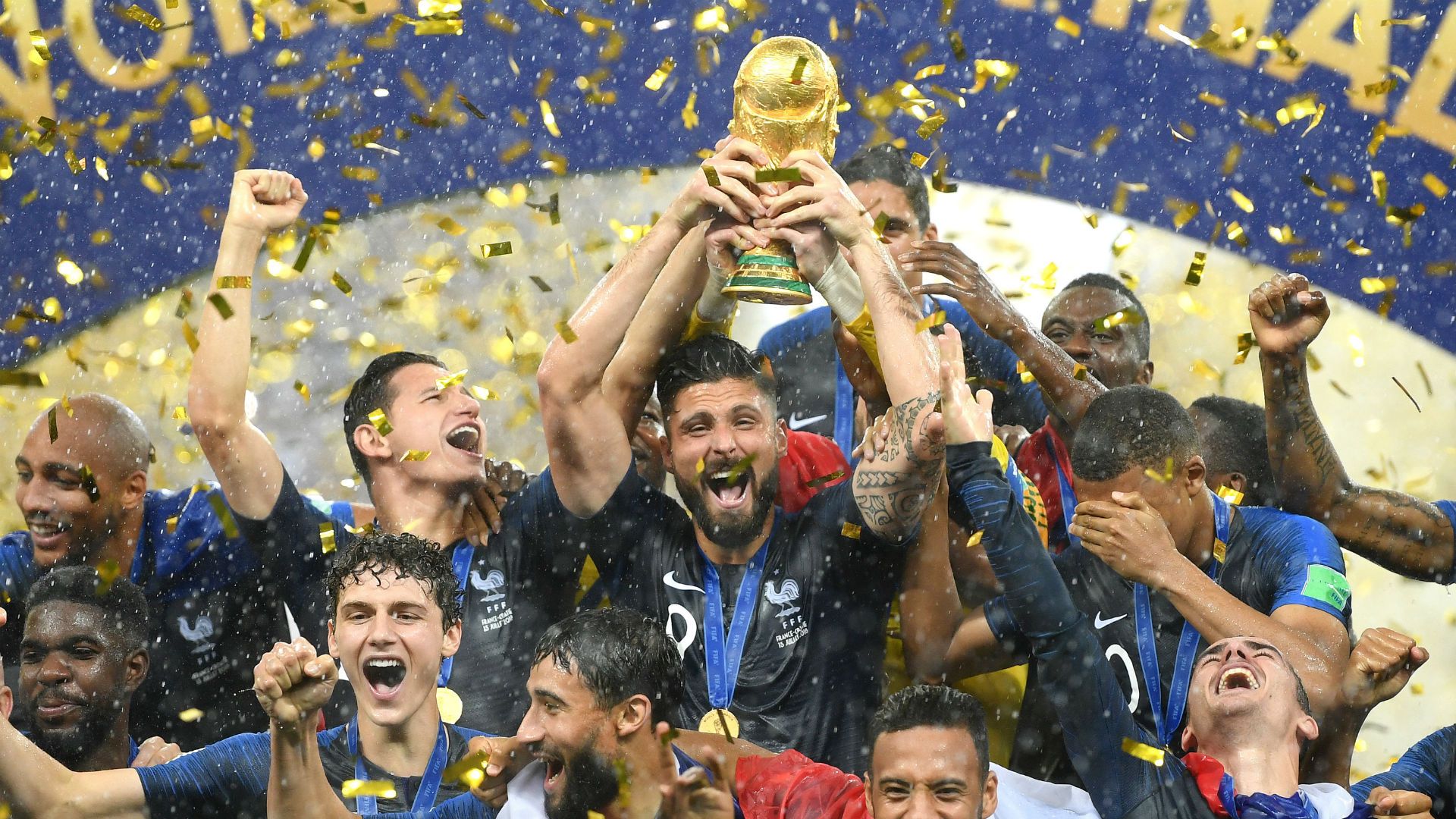Giroud França Copa do Mundo 17 07 2018