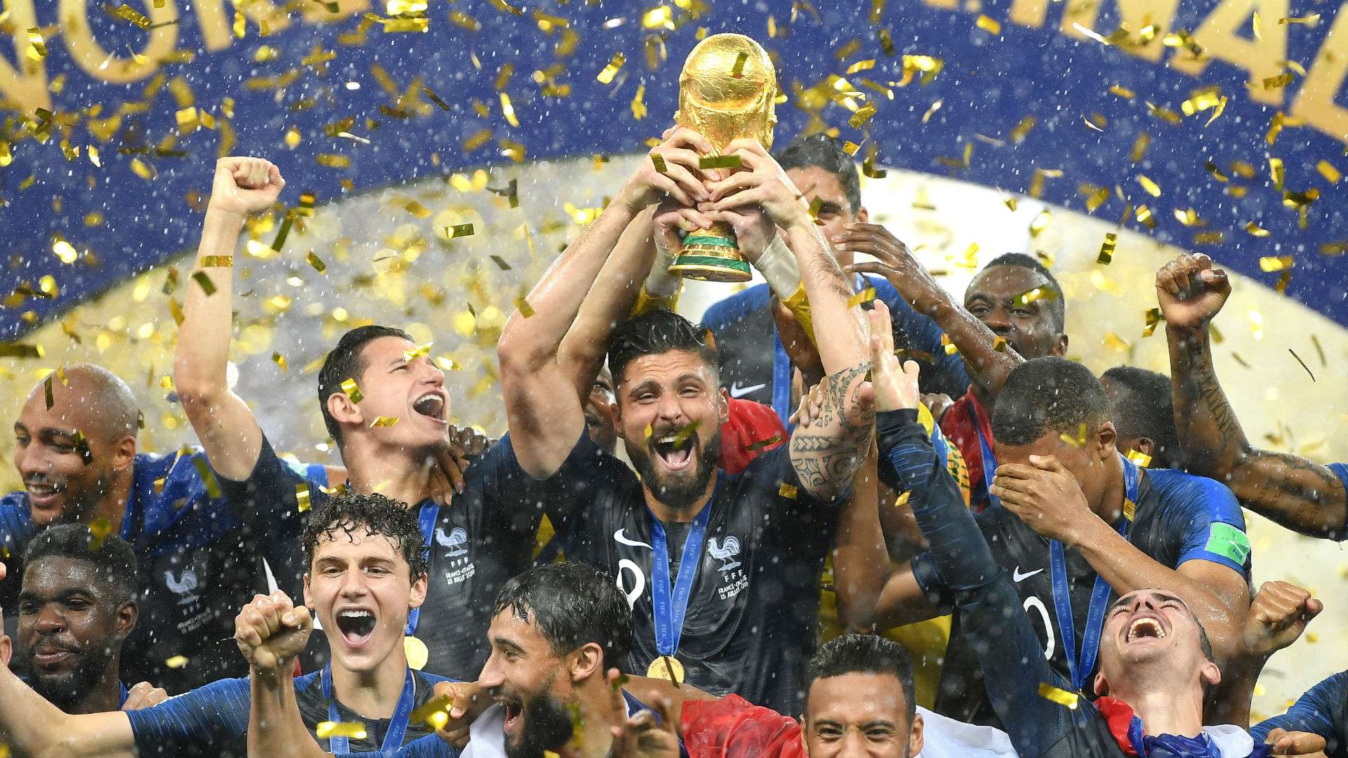 Giroud França Copa do Mundo 17 07 2018