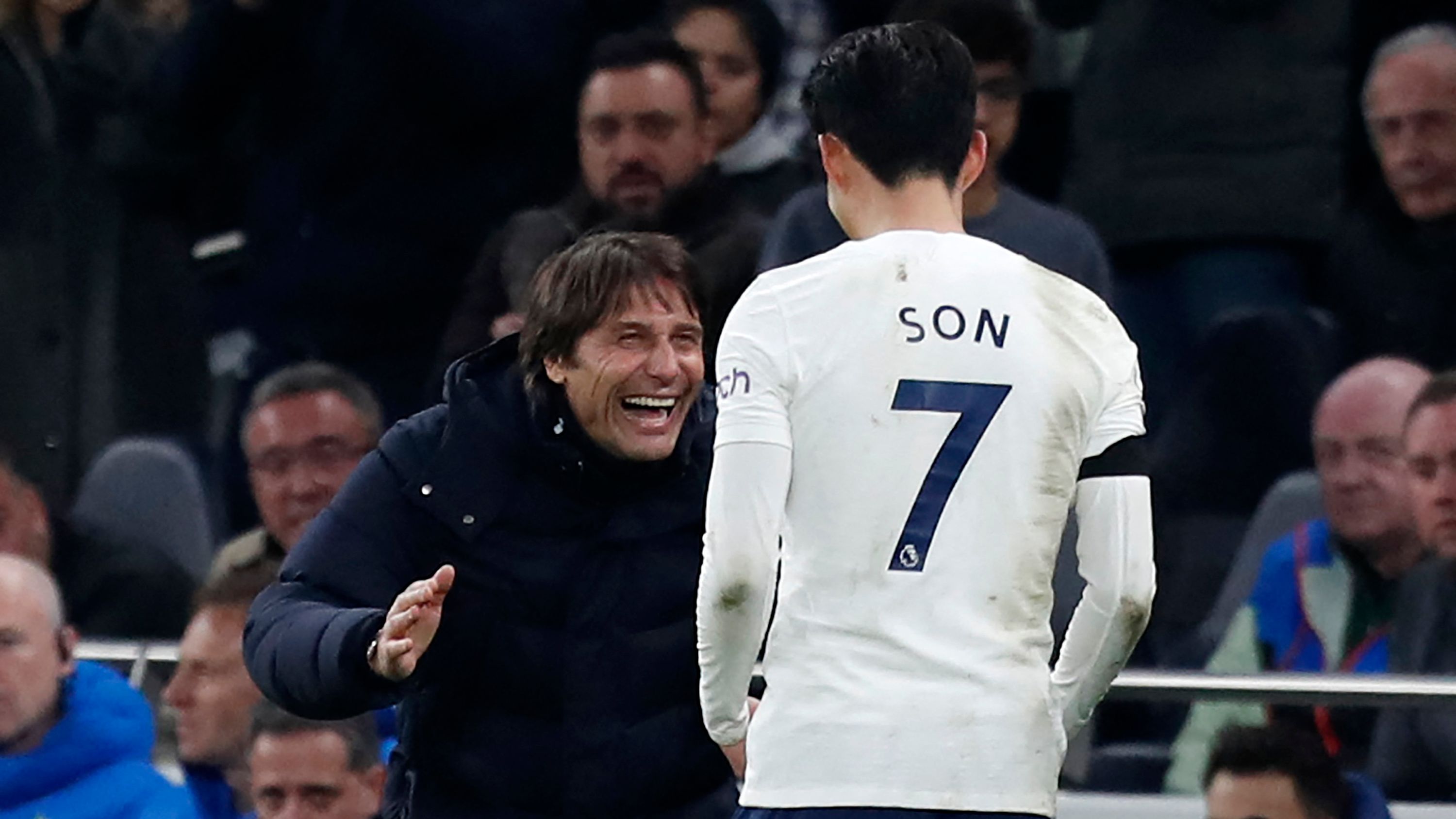 안토니오 콘테, 손흥민 (Antonio Conte, Son Heung-Min)