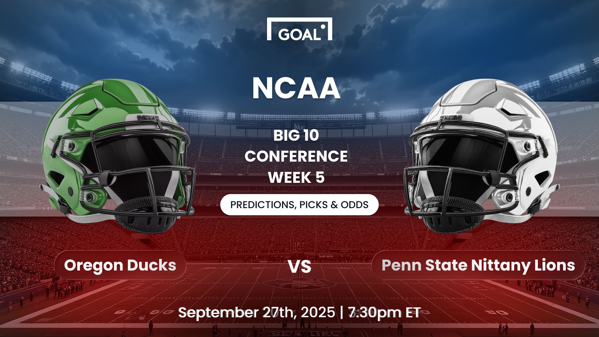 Oregon vs Penn State Predictions