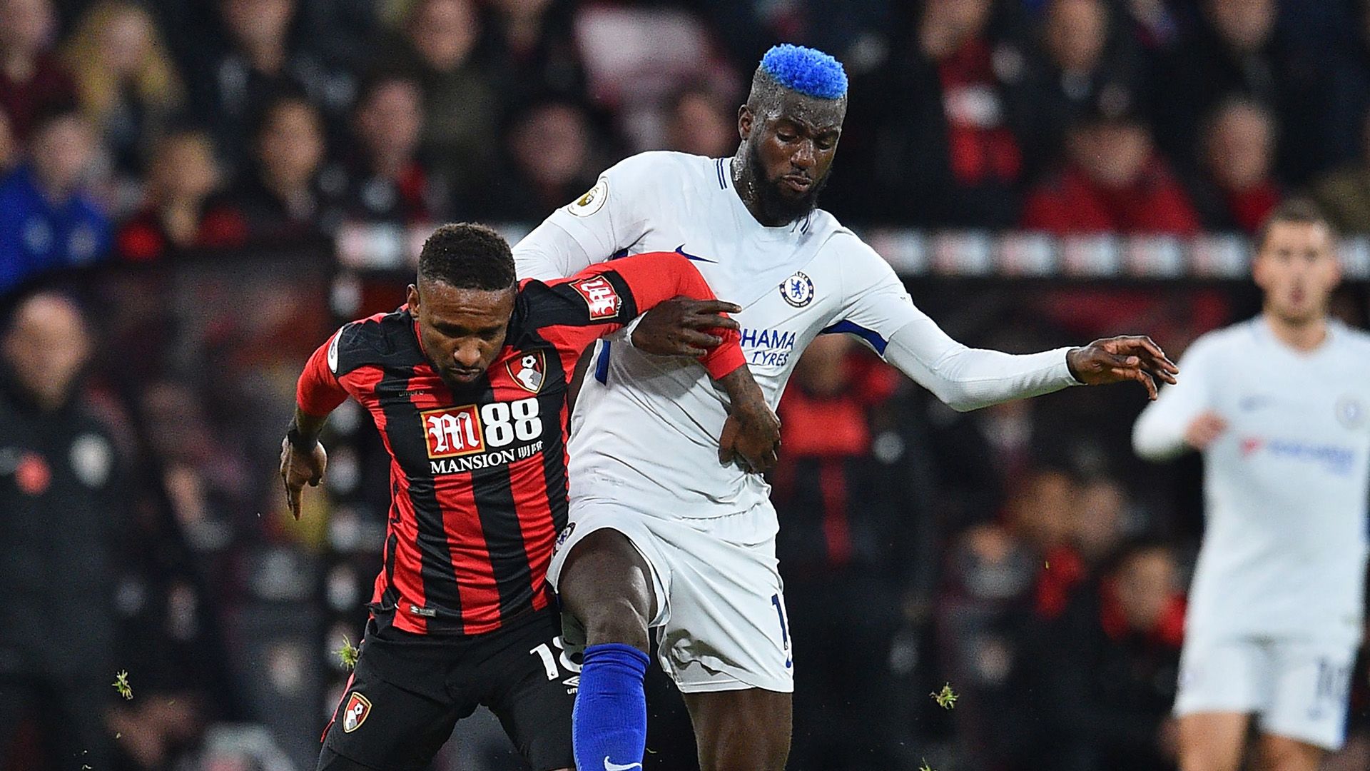 Jermain Defoe Tiemoue Bakayoko Bournemouth Chelsea Premier League