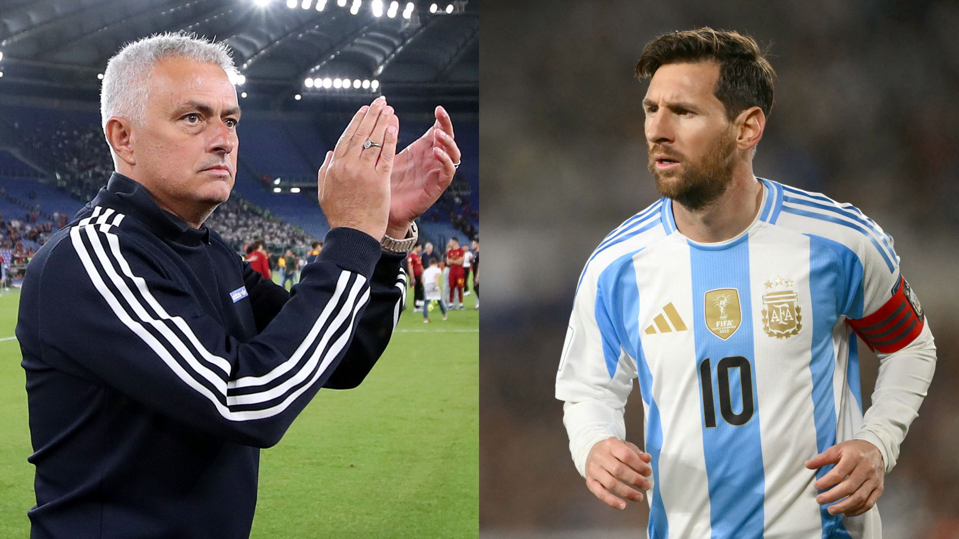 Jose Mourinho Lionel Messi