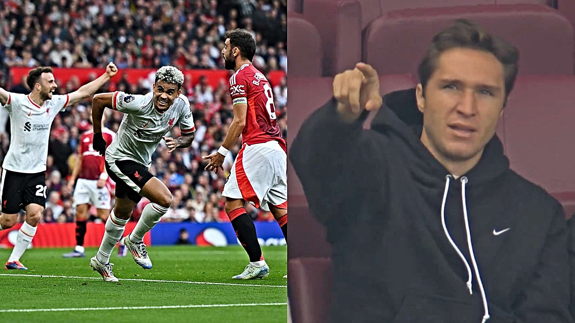 Manchester United Liverpool Chiesa