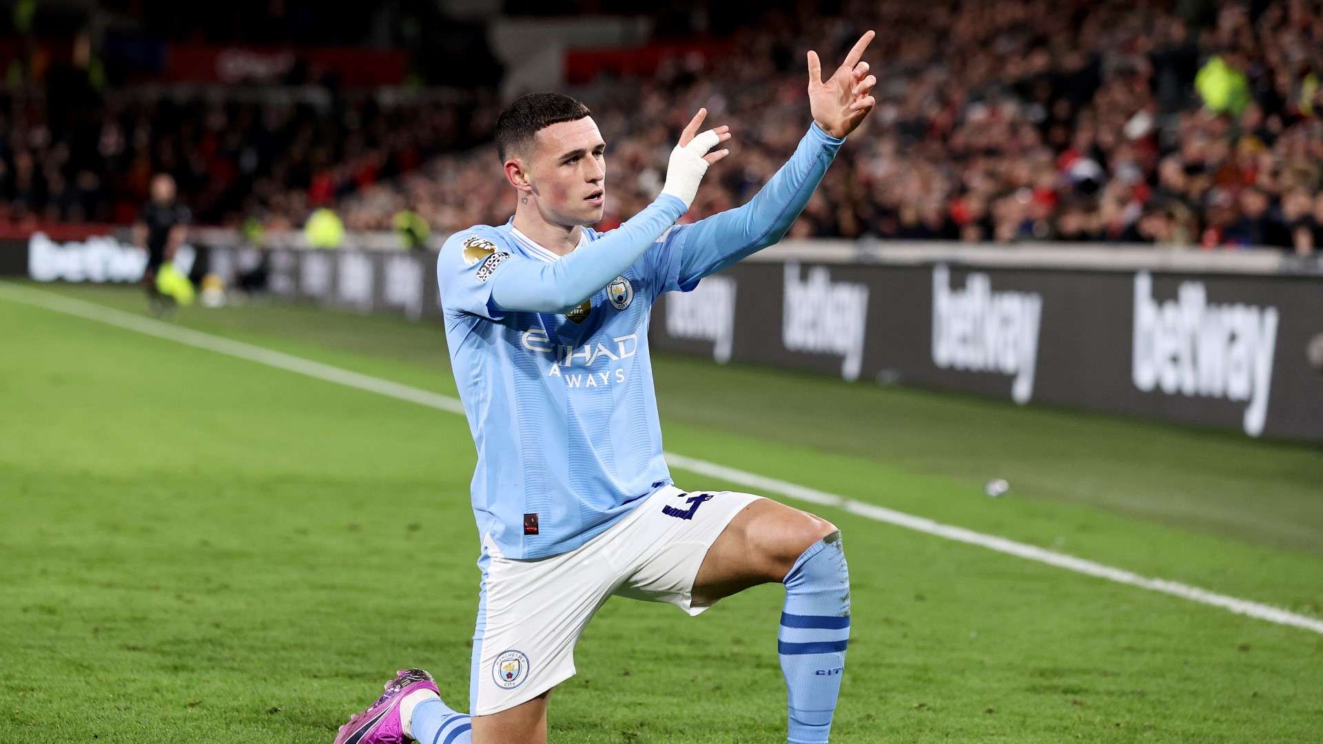Phil Foden hat-trick in Man City's comeback win over Brentford secures new  Premier League goal record | Goal.com Nigeria