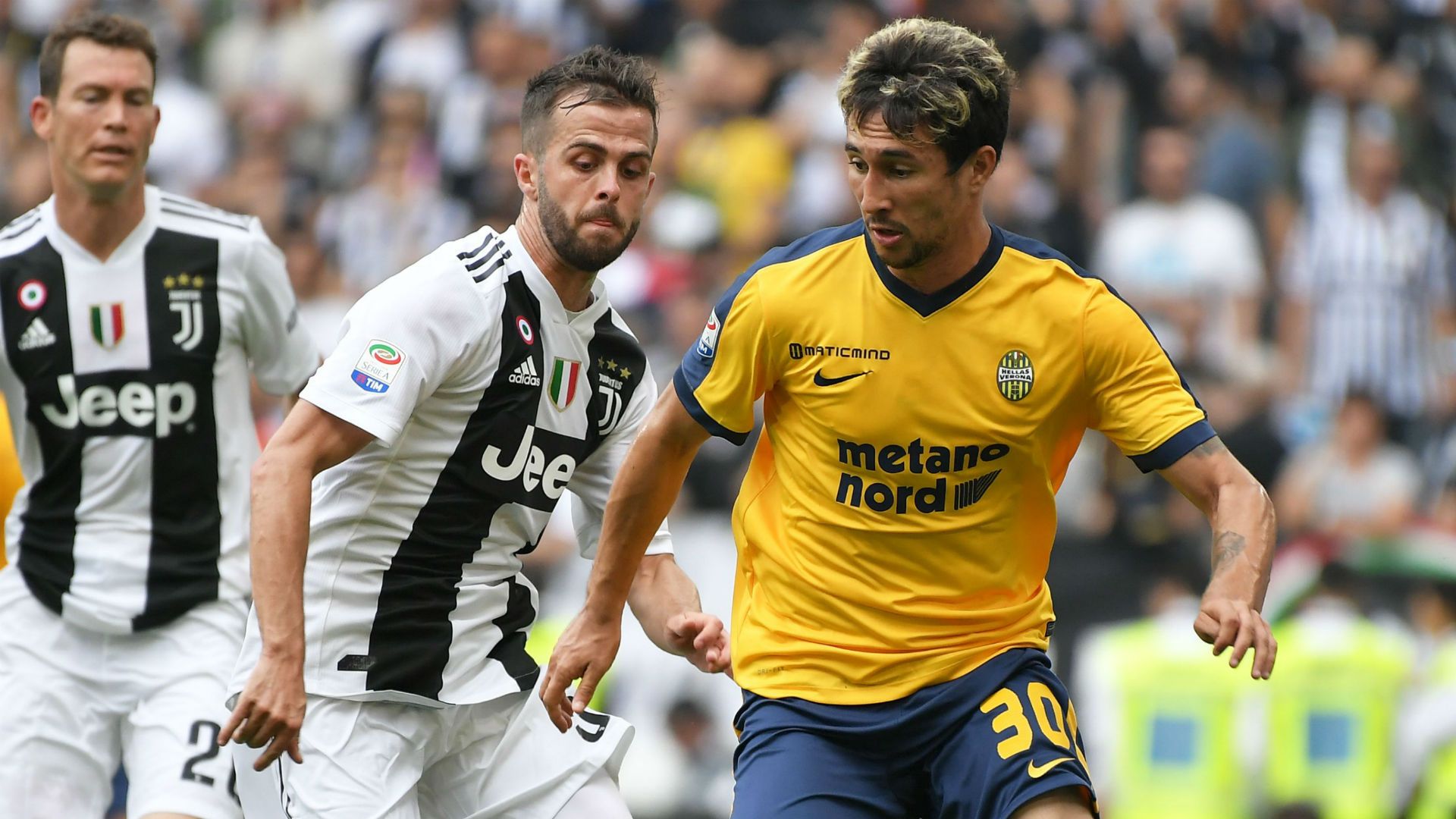 Pjanic Matos Juventus Verona Serie A