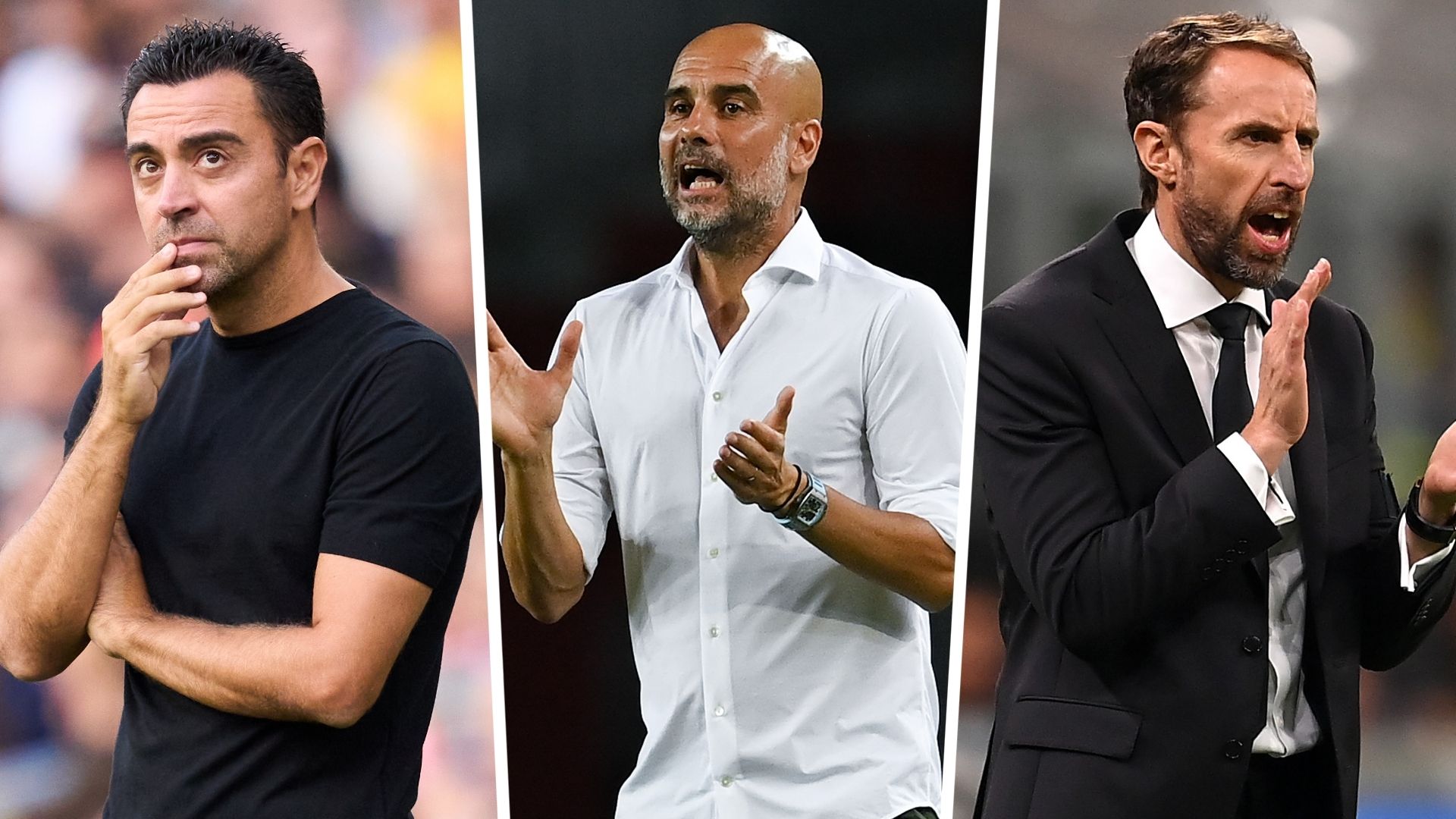 Xavi Guardiola Southgate