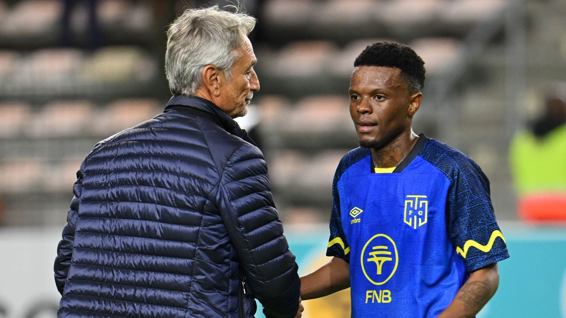 Muhsin Ertugral and Thulani Serero, Cape Town City