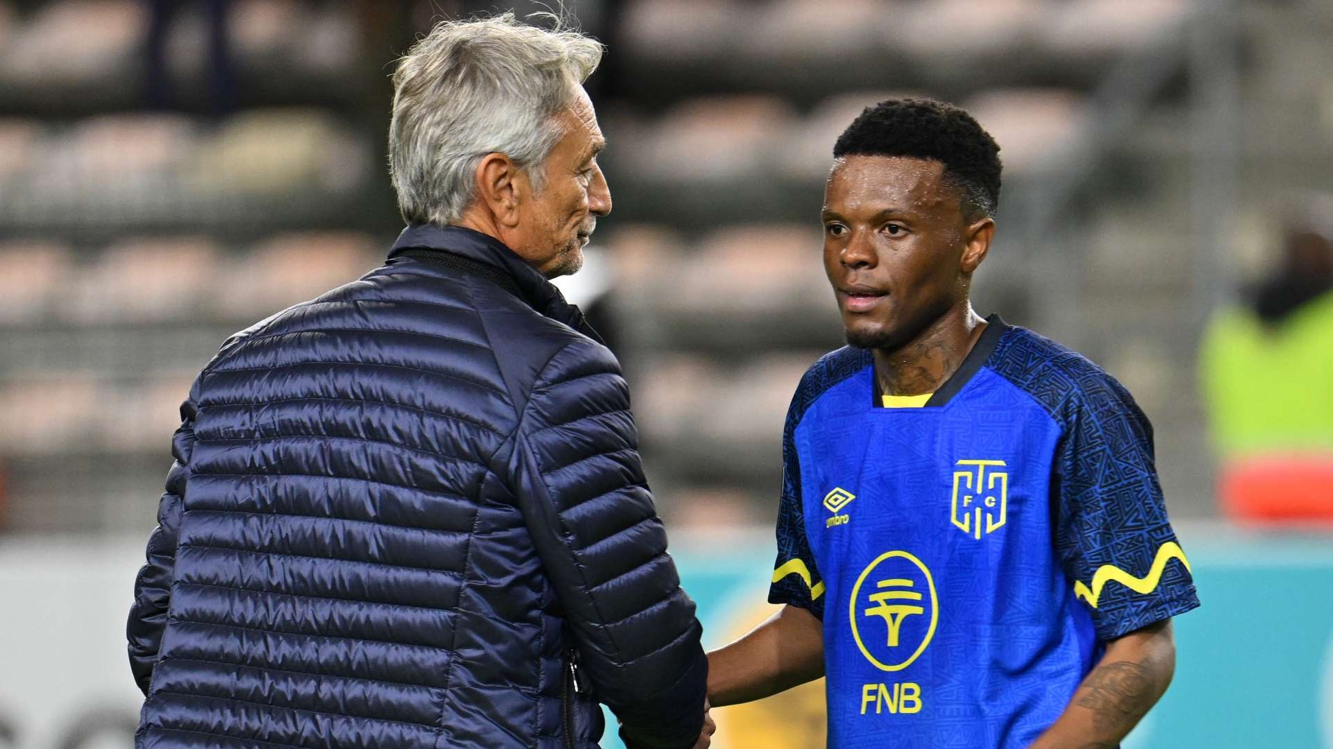 Muhsin Ertugral and Thulani Serero, Cape Town City