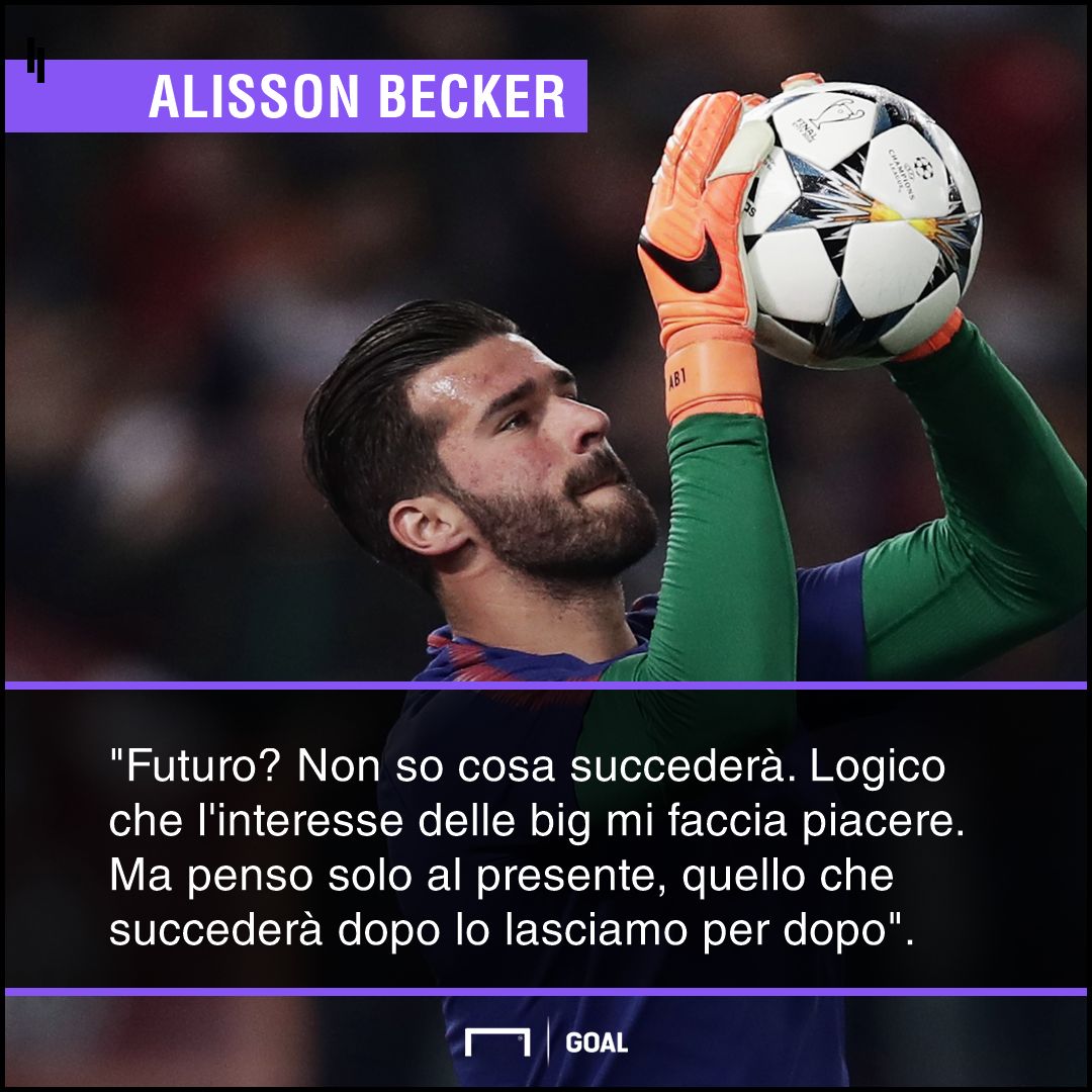 Alisson sul futuro PS ita