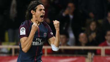 Edinson Cavani Monaco PSG Ligue 1 26112017