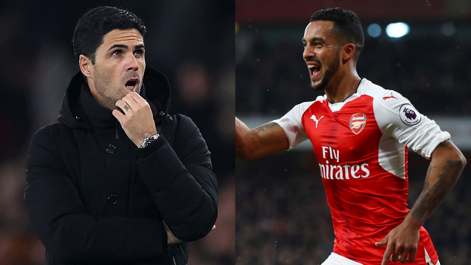 Mikel Arteta Theo Walcott