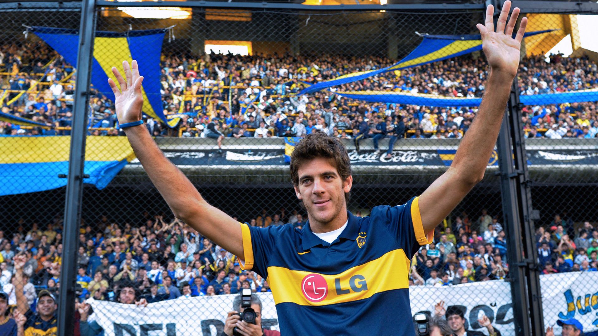 Juan Martin del Potro Boca Juniors 260215