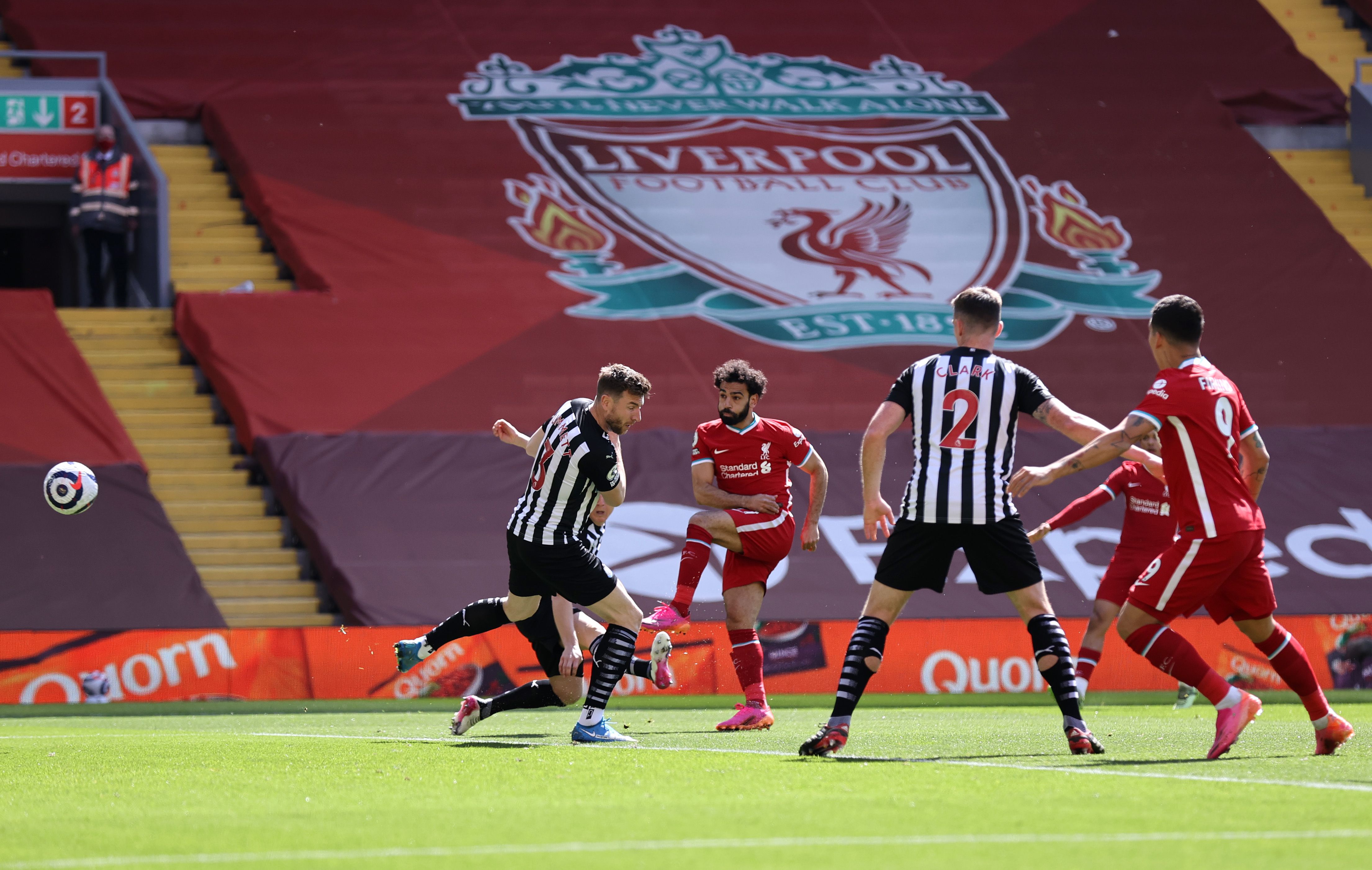 Mohamed Salah, Liverpool Newcastle 24-4-2021