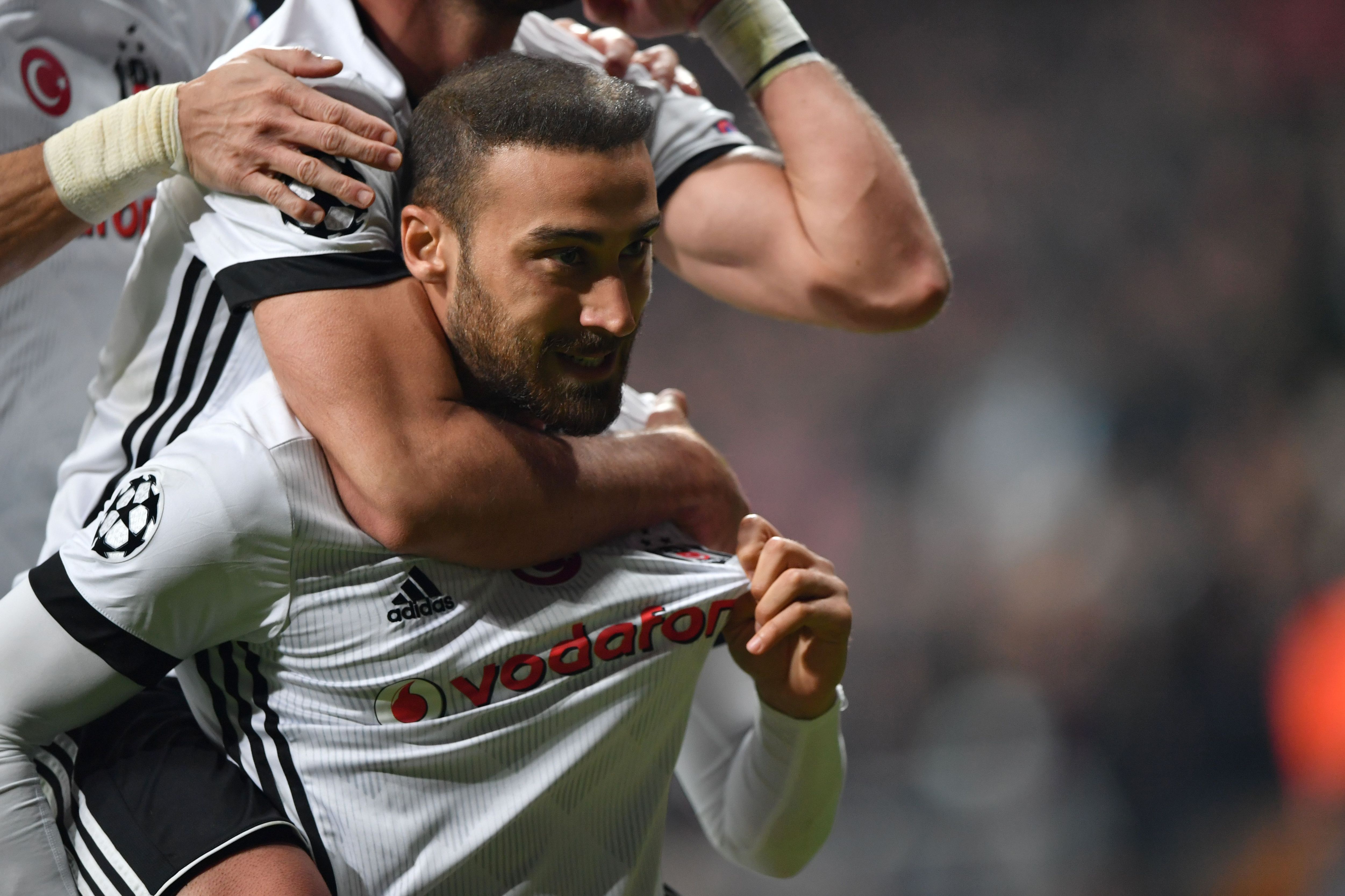 Cenk Tosun Besiktas Goal Celebration