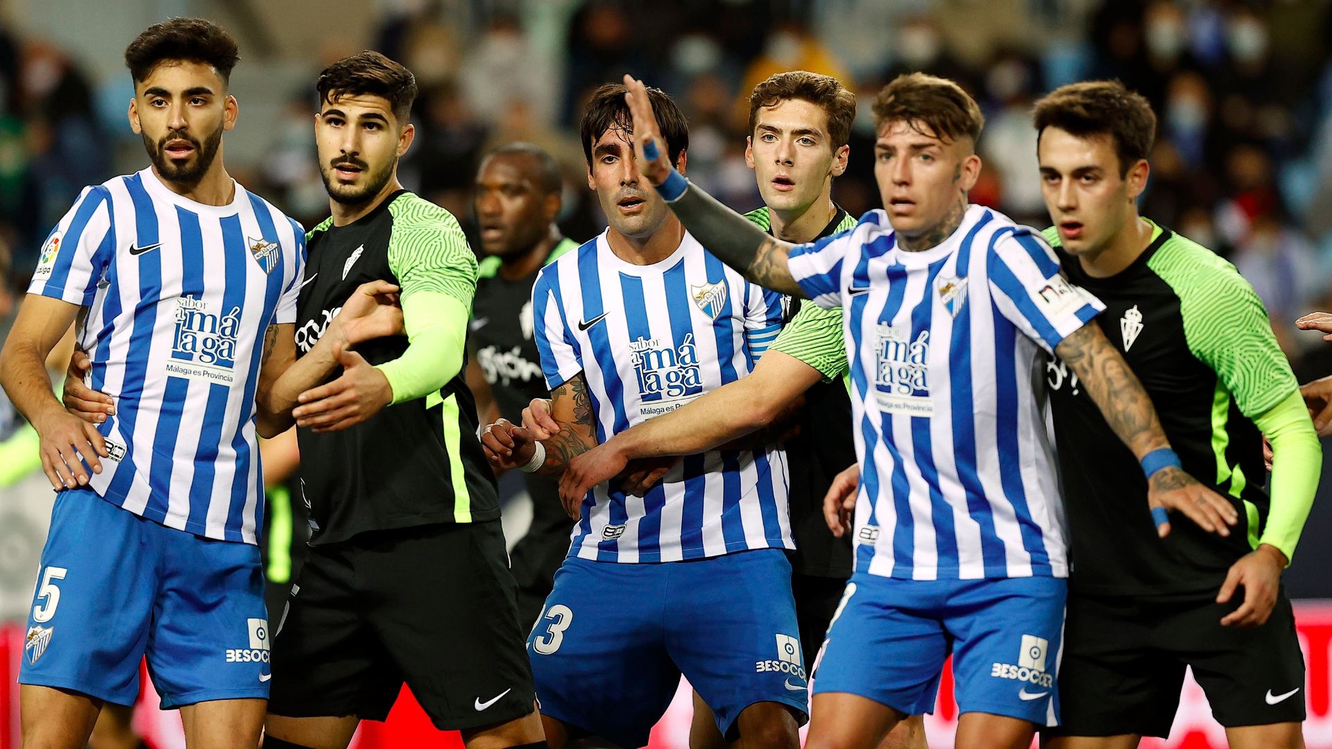 Málaga vs. Sporting Gijón