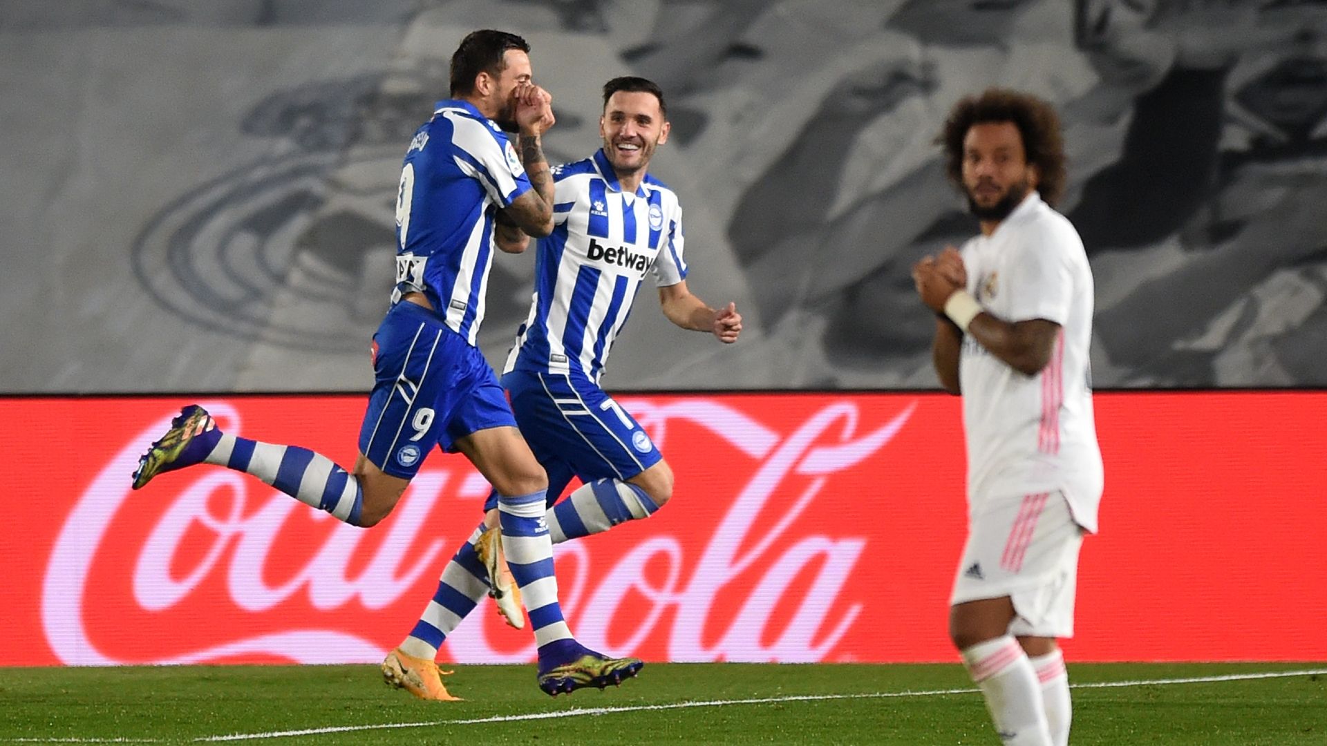 Deportivo Alaves Real Madrid Joselu Marcelo Lucas Perez 2020-21