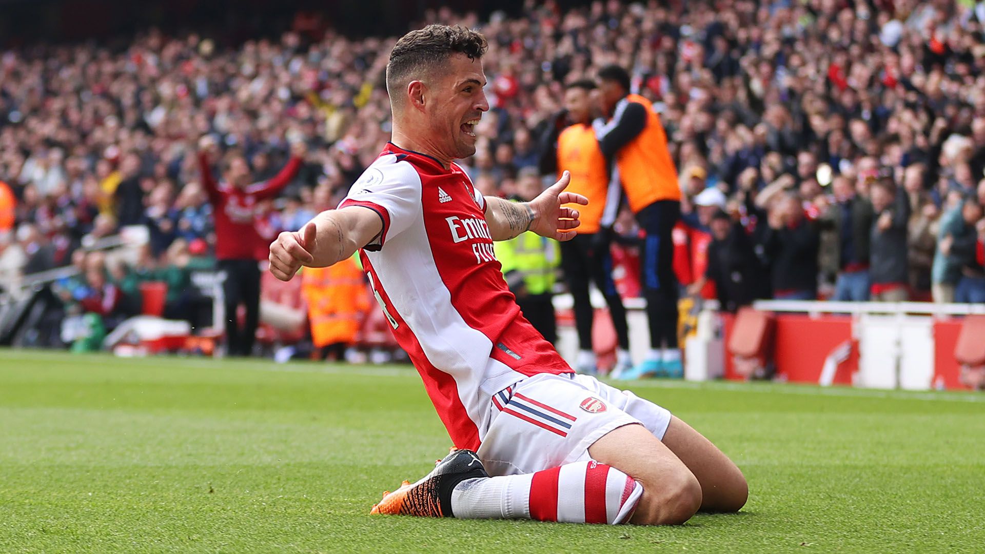 Granit Xhaka Arsenal 2021-22