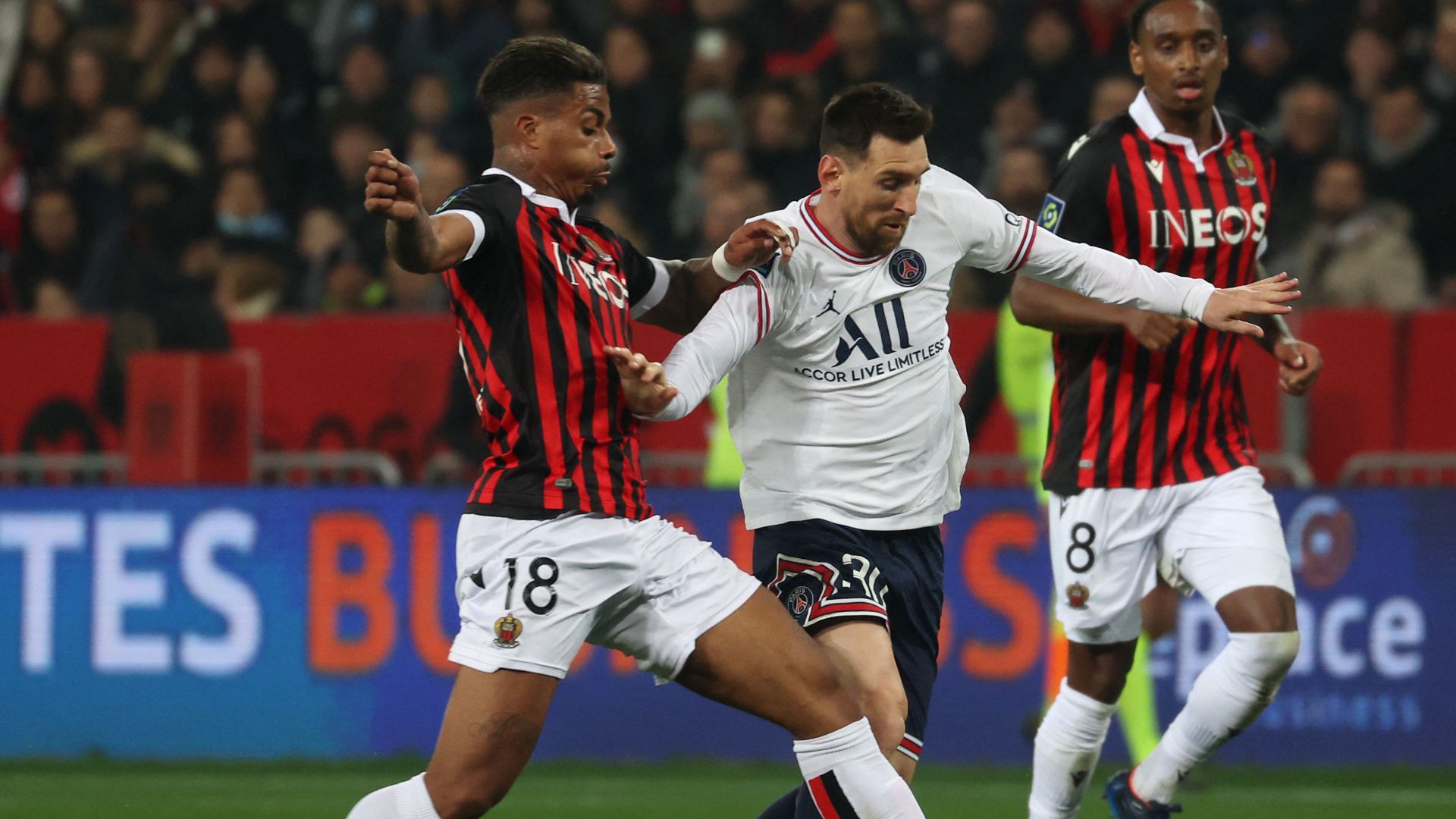 Lionel Messi Nice PSG Ligue 1 05032022