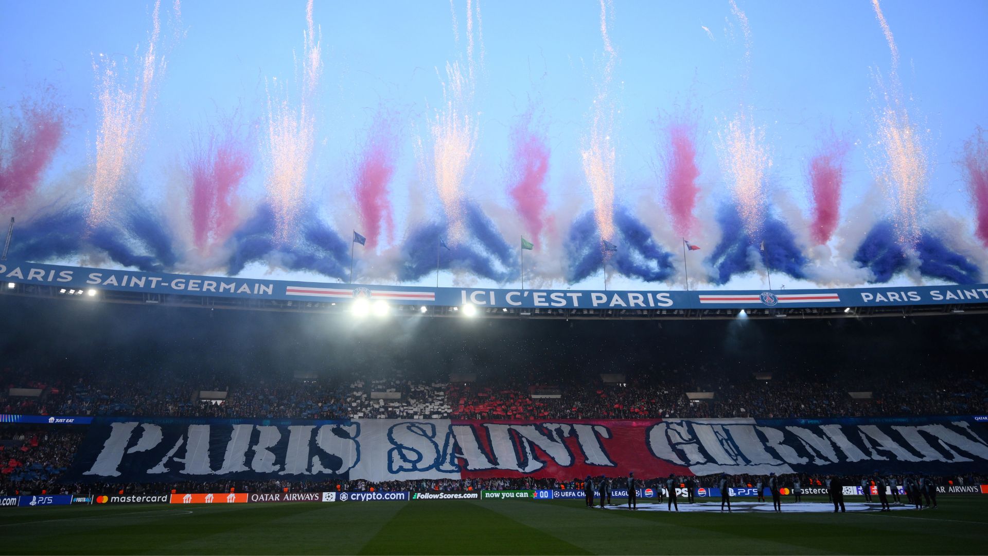parc des princes PSG stadium