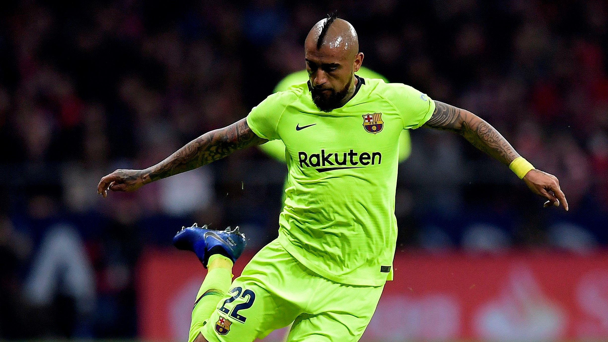 Arturo Vidal Atletico de Madrid Barcelona LaLiga 24112018