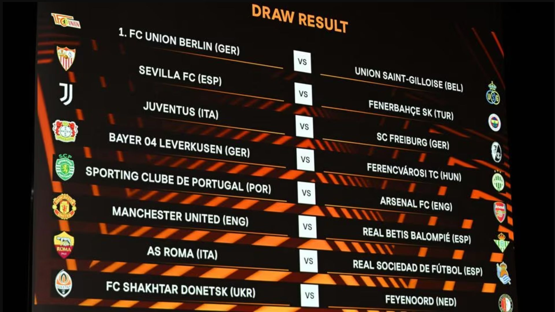 Europa League octavos de final