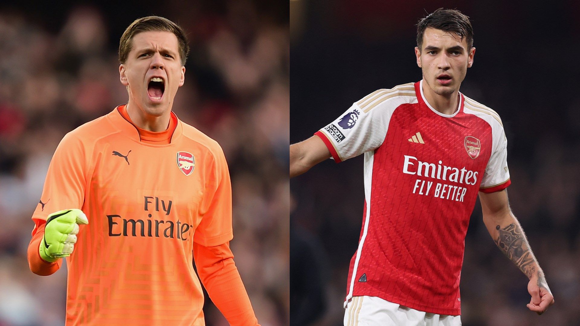 Wojciech Szczesny - Jakub Kiwior