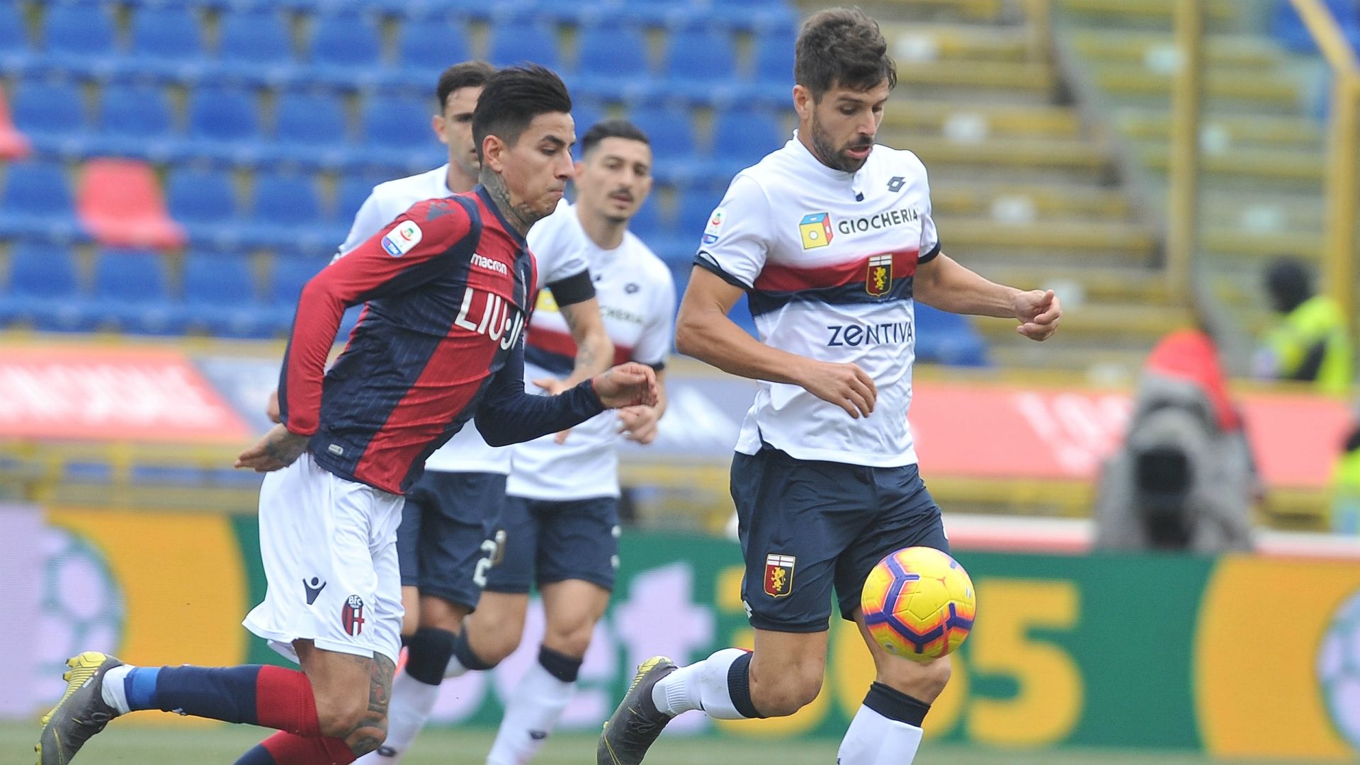 Erick Pulgar Miguel Veloso Bologna Genoa Serie A