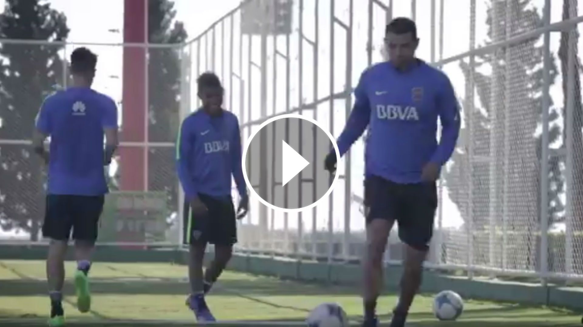 VIDEO PLAY entrenamiento Boca Ciudad del Este Edwin Cardona 26072017