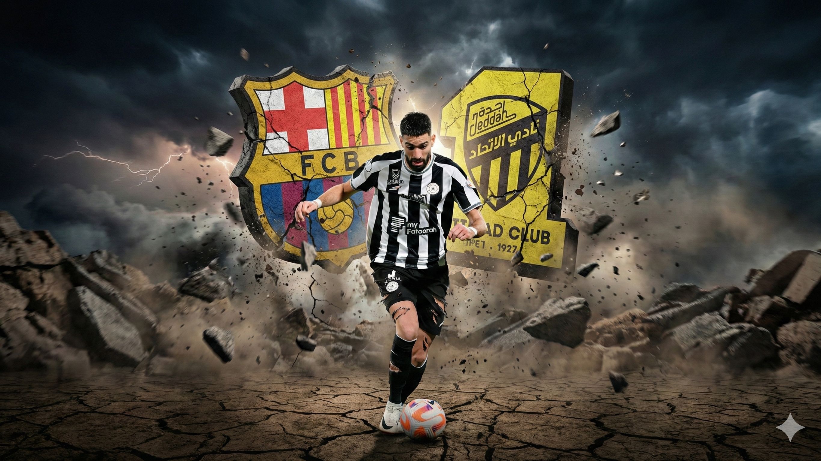 Yannick Carrasco Ittihad Barcelona (Goal Only)