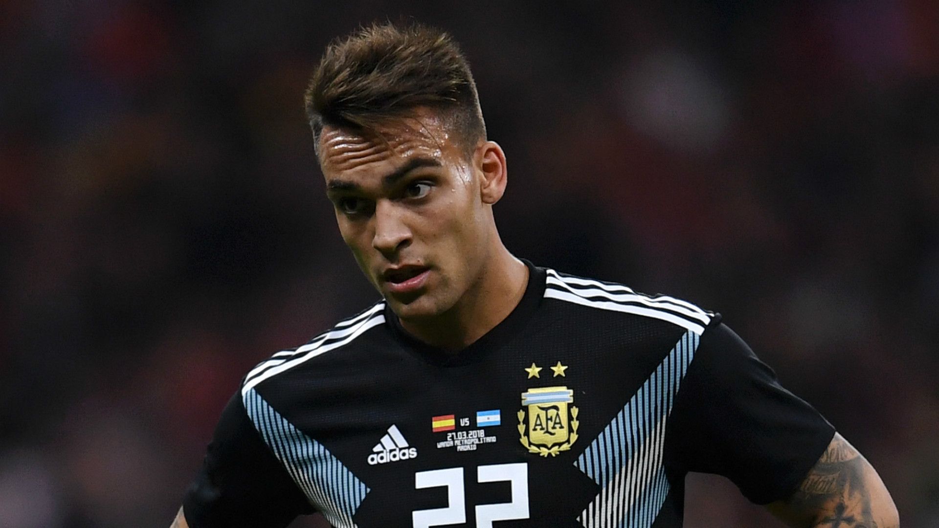 Lautaro Martinez Argentina 2018