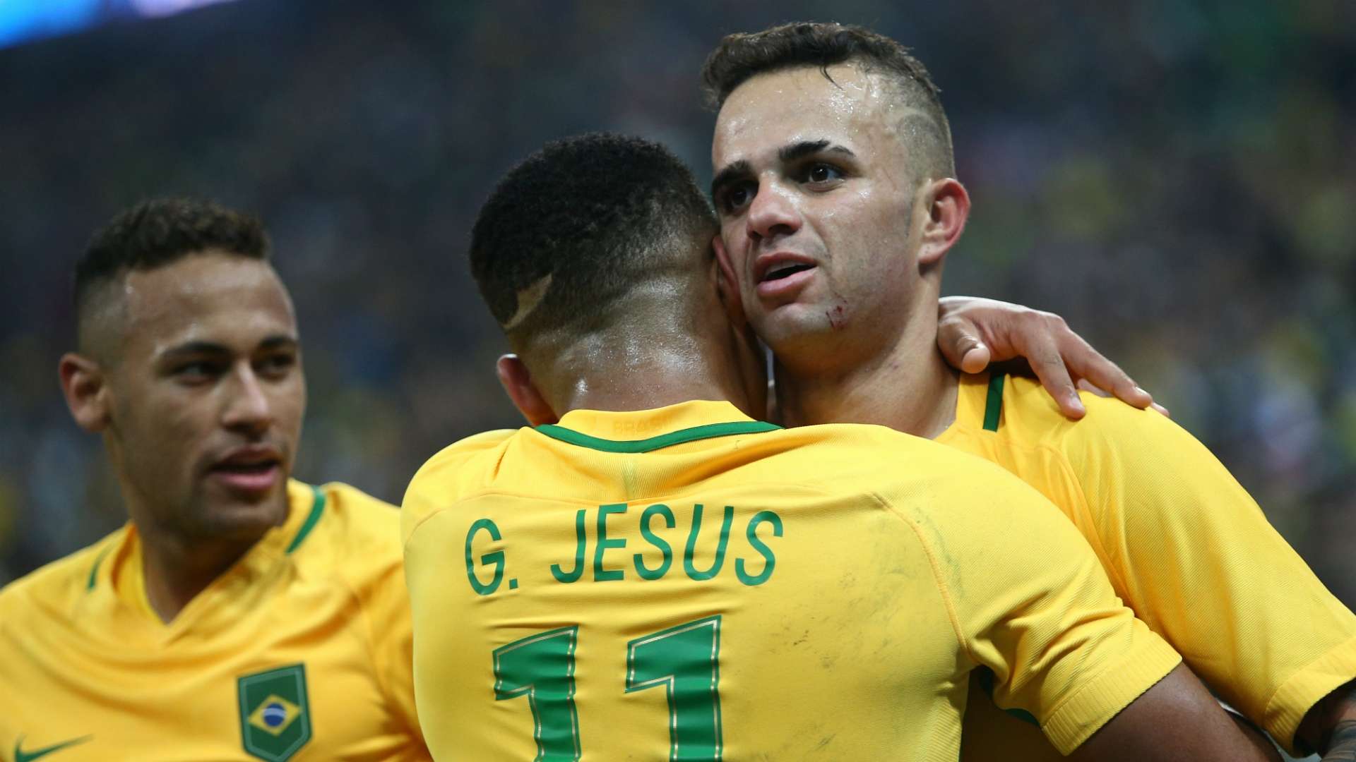 Luan Neymar Gabriel Jesus Brazil Olympics