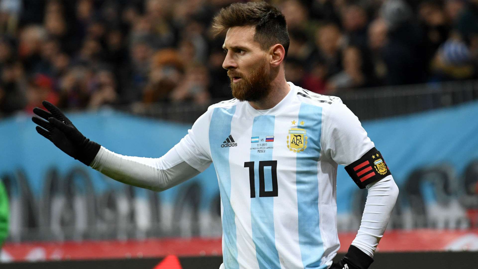 Lionel Messi. Rusia Argentina 11112017