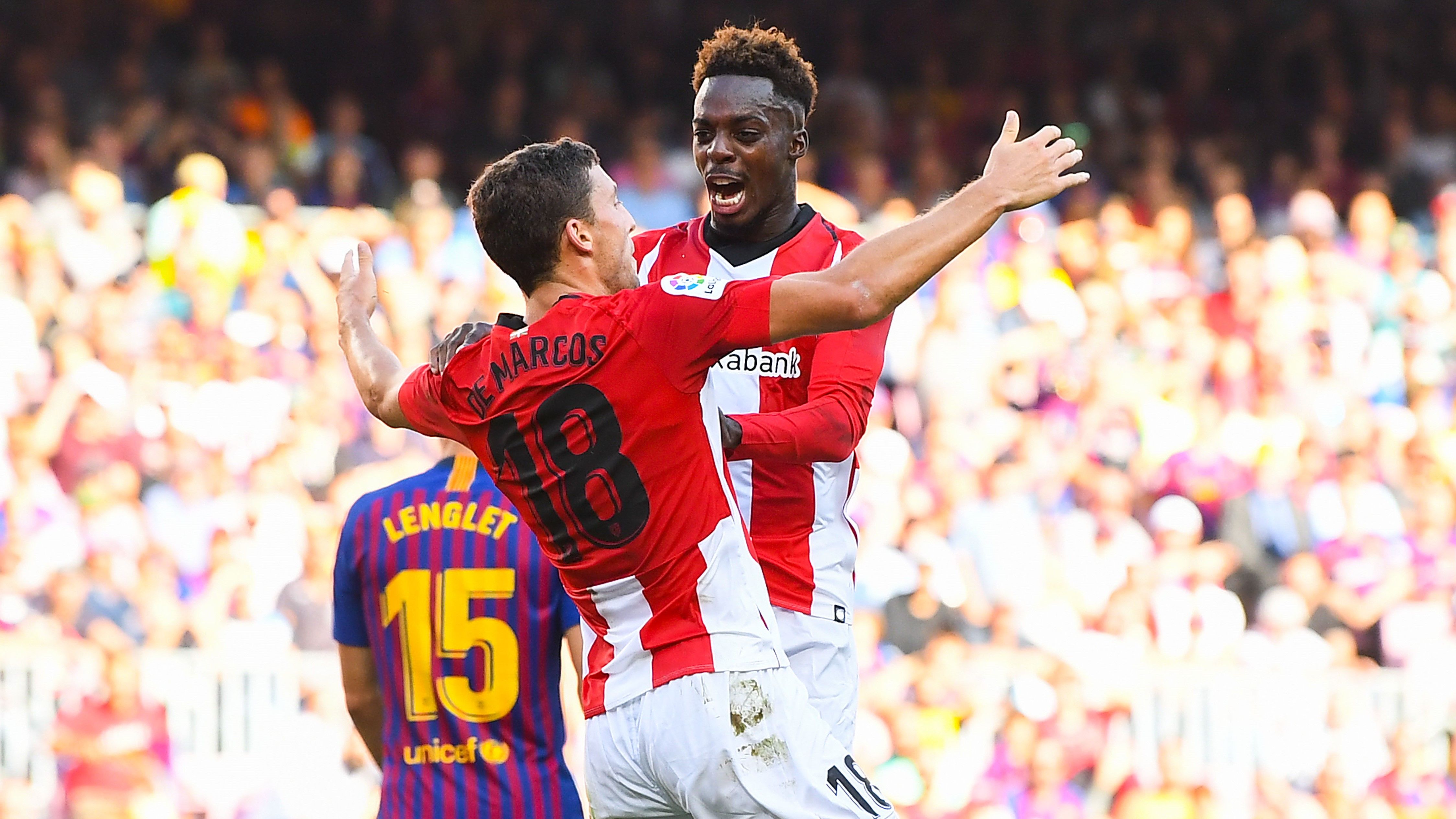 Oscar de Marcos Iñaki Williams Barcelona Athletic LaLiga 29092018